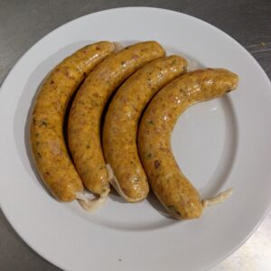 Nordthailaendische Kraeuterbratwurst oder Sai Ua