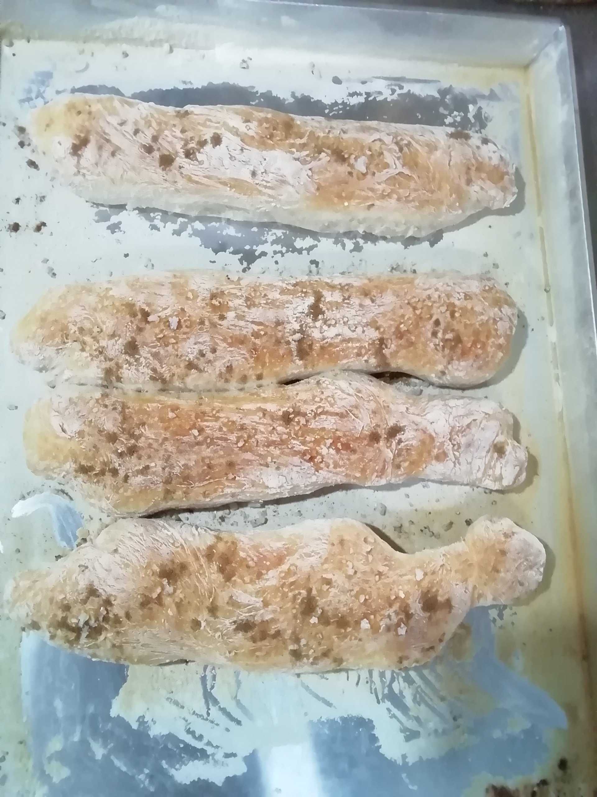 Brot mit Zwiebel oder Schinkenstuecken, Sonderwuensche